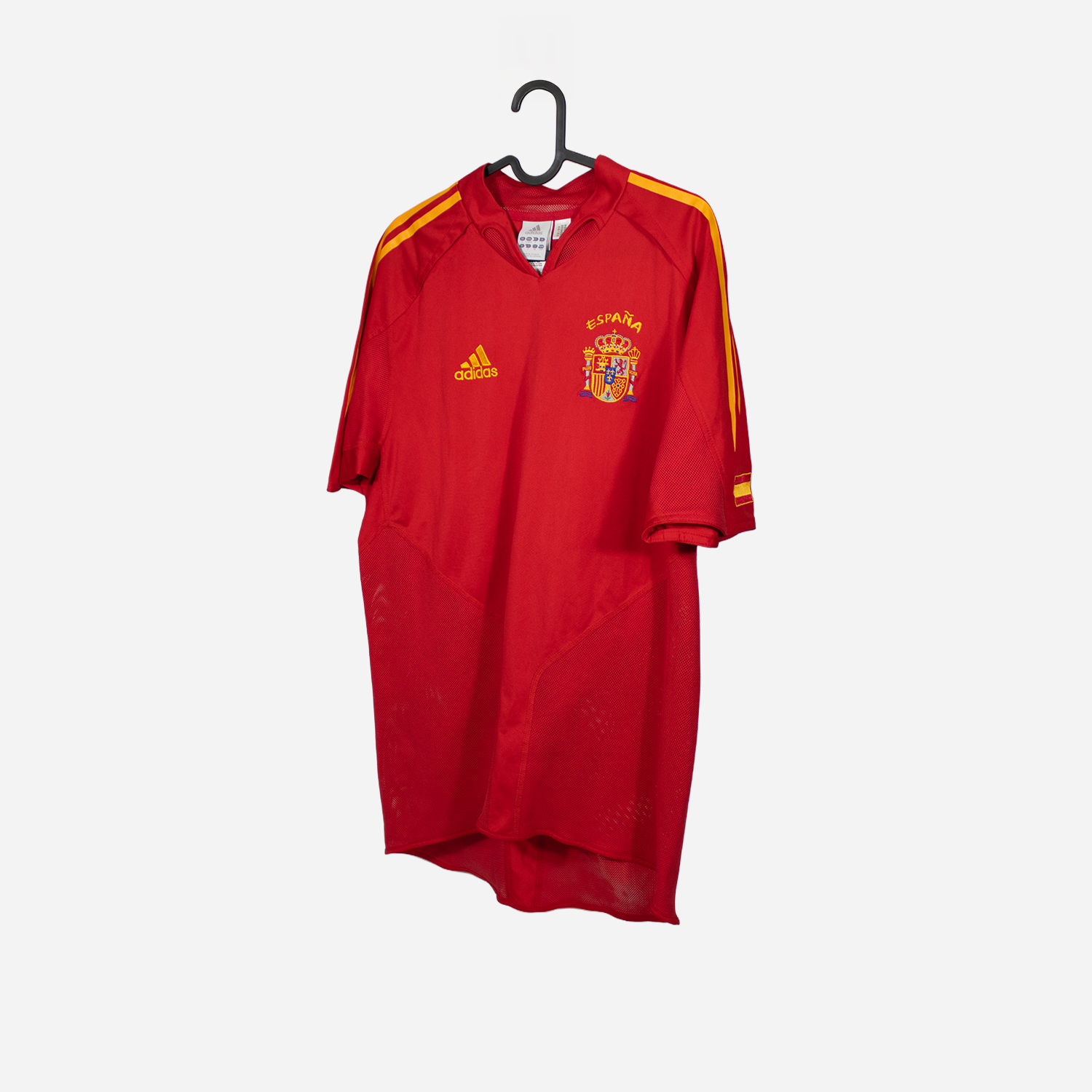 Spain 2004 Home Shirt – Raúl #7 voetbaltenues Mystershirt