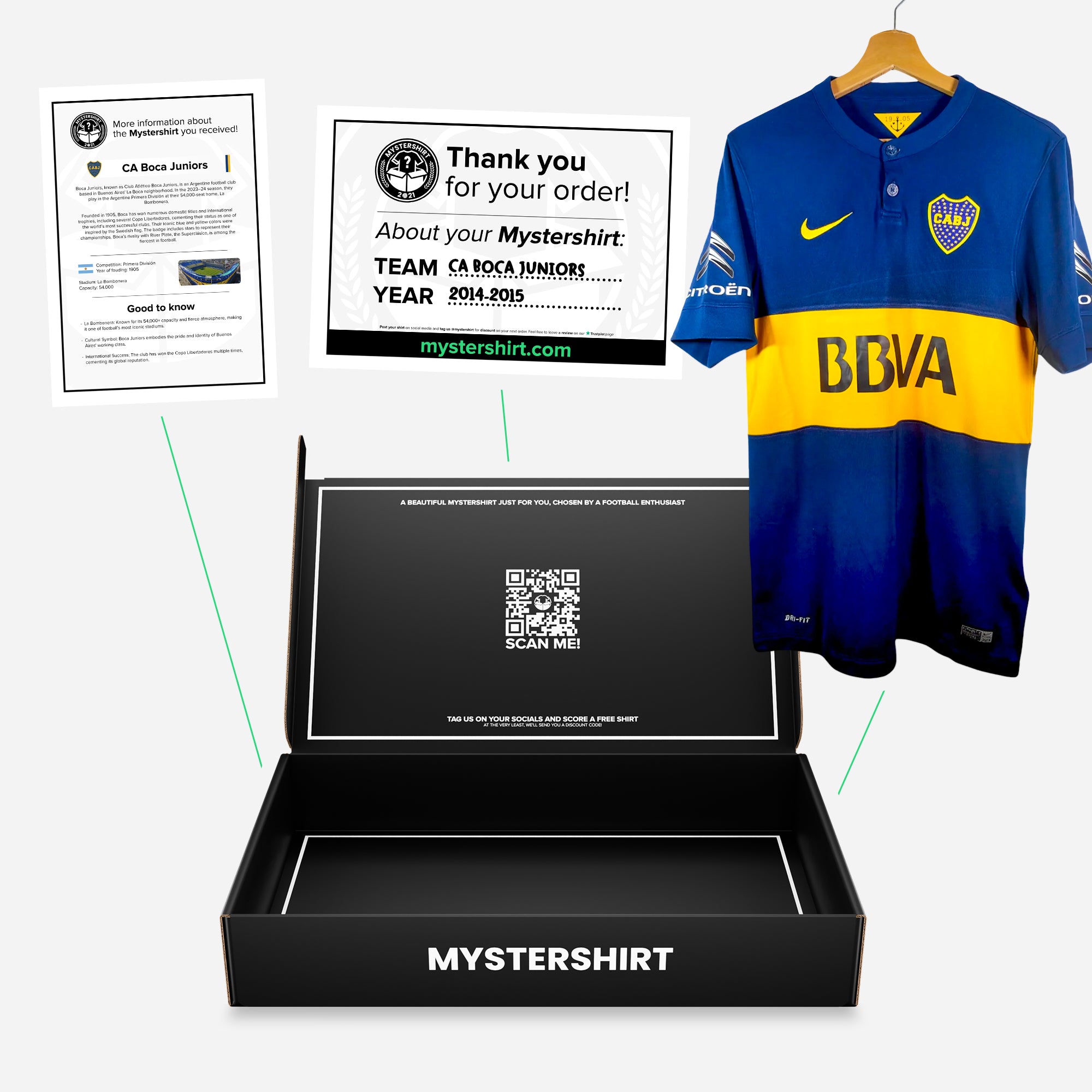 Worldwide Football Shirt Mystery Box 🌍